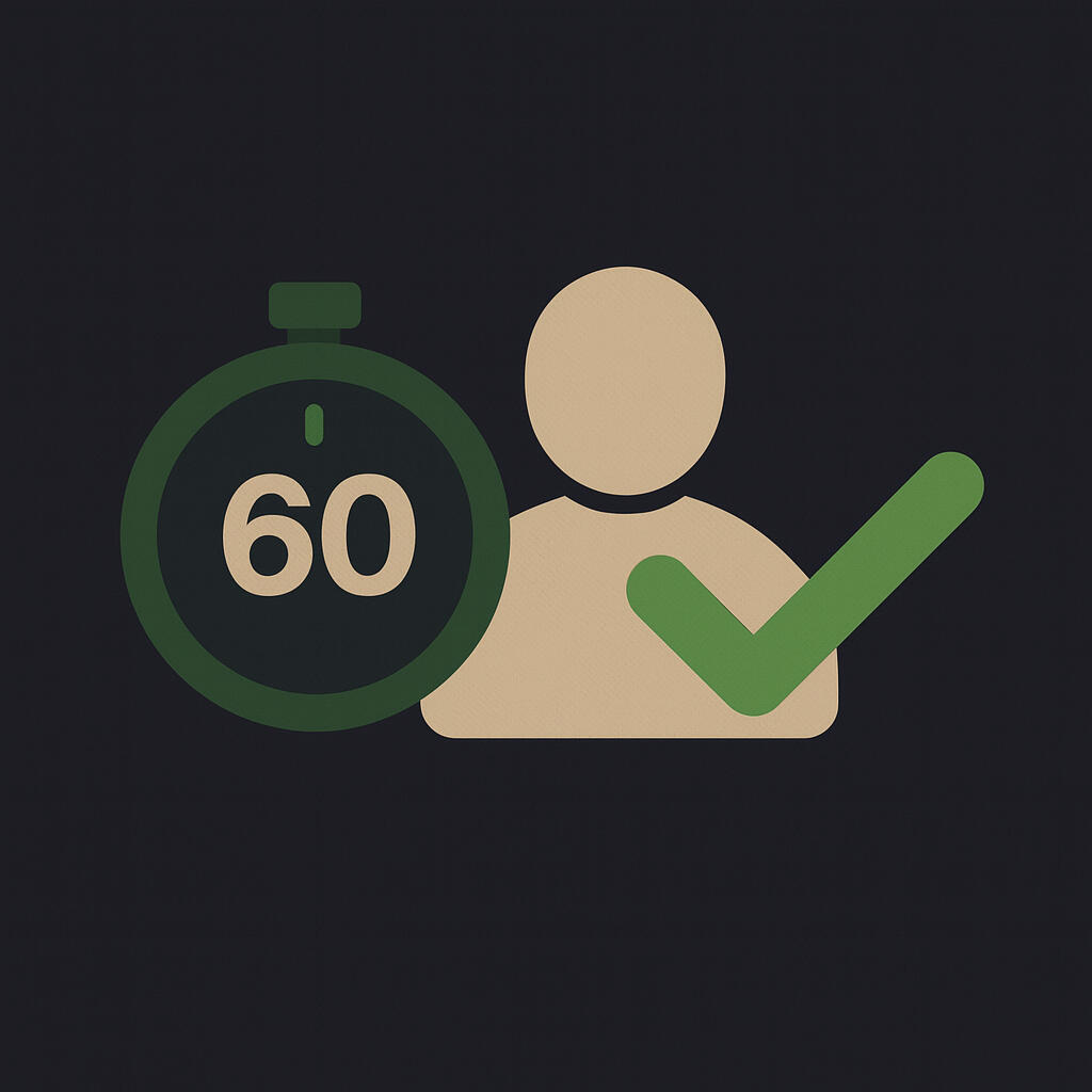 dispatch in 60 seconds